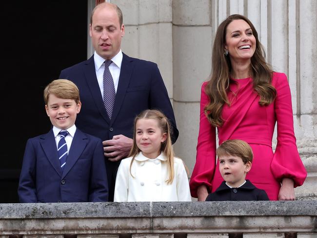 A move to Windsor and a change of school for Prince William and Kate Middleton’s family spells a more senior role within the royal family, according to sources. Picture: Getty Images