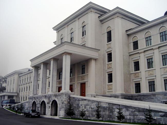 Kim Il Sung University in Pyongyang, where Alek was studying. Picture: David Stanley