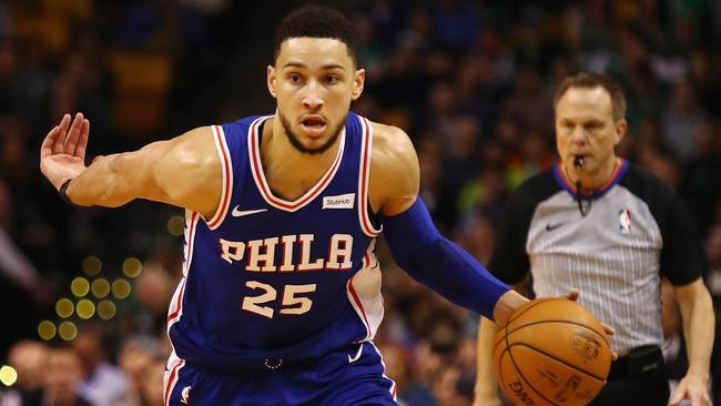 It’s no surprise Ben Simmons is the ROY favourite. Picture: Getty Images/AFP