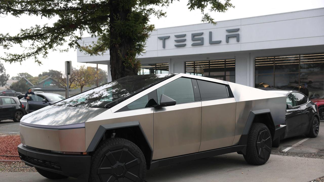 The Tesla Cybertruck. Picture: Justin Sullivan/Getty Images