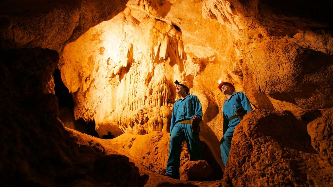 The Capricorn Caves offer more than 1.5km of passages to explore.