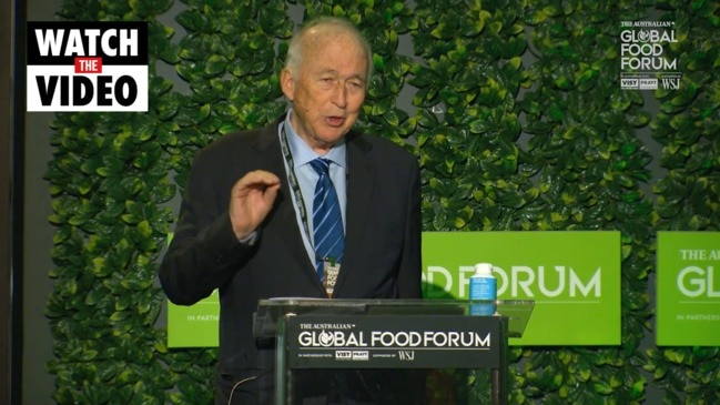 The Australian at the Global Food Forum - Keynote Address - Jack Cowin