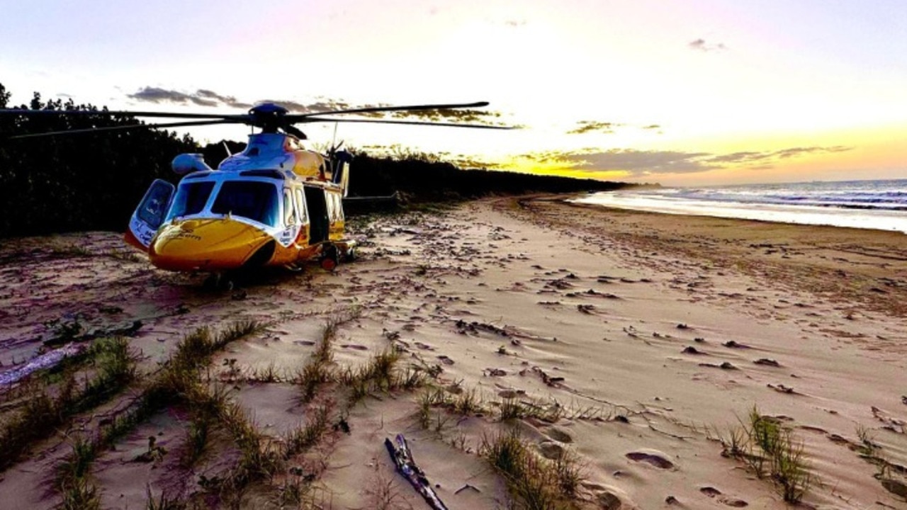 RACQ Capricorn Rescue Helicopter Service attended the incident on Saturday.