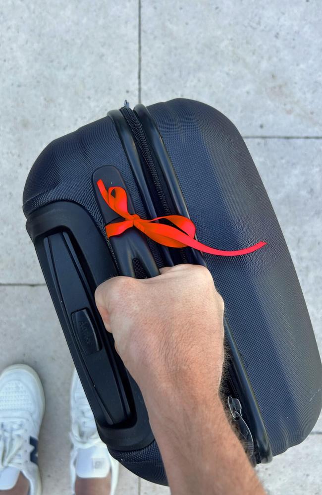 Australian Border Force posted this on Christmas Eve warning travellers to ‘expect a few extra looks’ from security. Picture: Australian Border Force