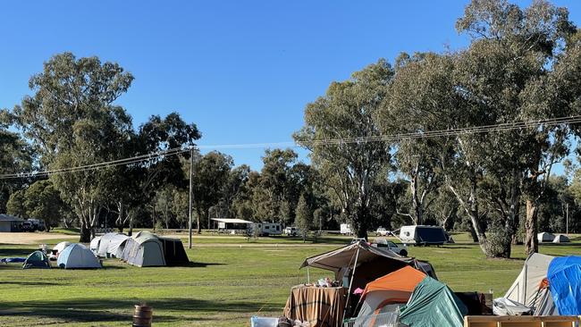 Wagga City Council blame the state government for inaction in not helping those at Wilks Park. Picture: Patrick Morrow