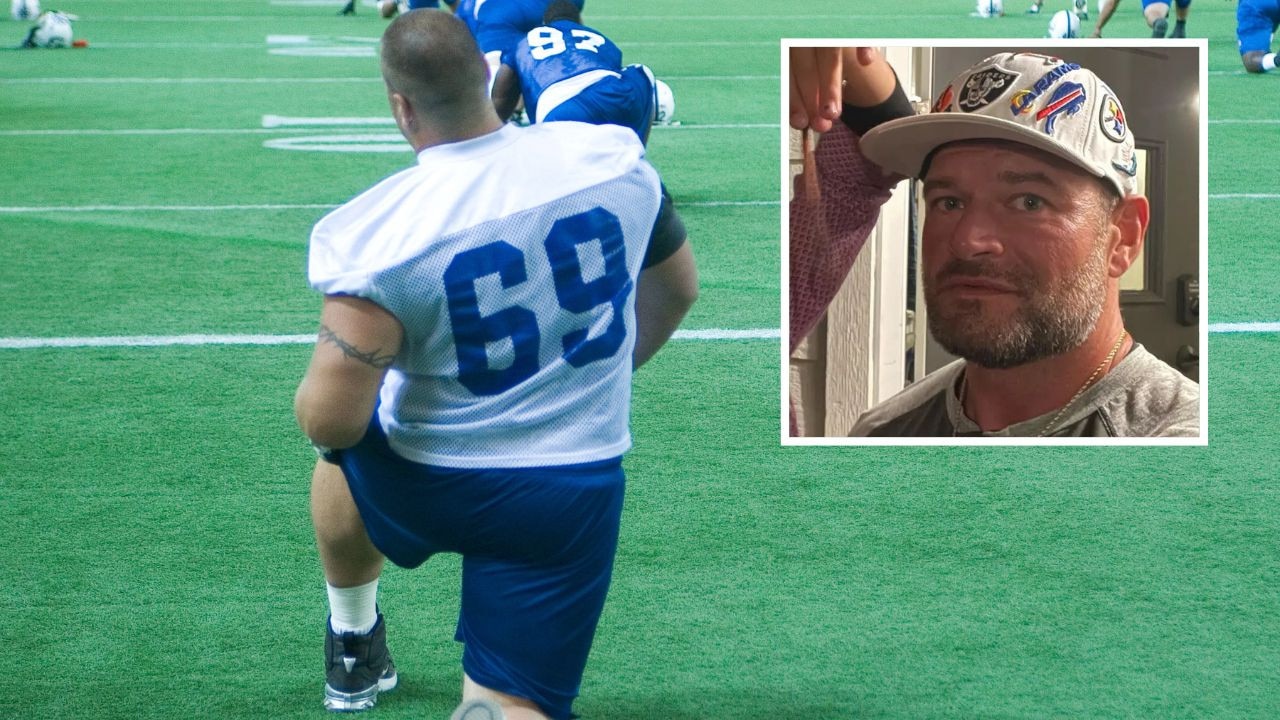 Former Indianapolis Colts offensive lineman and Super Bowl champion Matt Ulrich died at the age of 41, according to Colts owner Jim Irsay. Picture: Getty/ Facebook