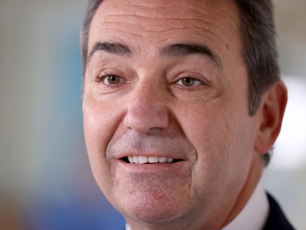 Premier Steven Marshall announced the state will remove its hard border with Victoria as of December 1. Picture: NCA NewsWire / Kelly Barnes