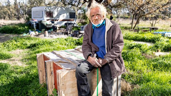 Uncle Frank Doolan - Riverbank Frank as he is known. Pic Ryan Osland