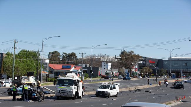 The crash happened near Southland. Picture: Sarah Matray