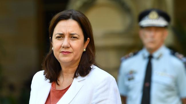 Premier Annastacia Palaszczuk says freezing pay rises for public servants was the sensible decision. Picture: Darren England