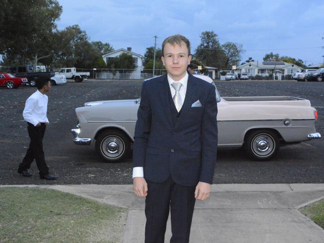 Benjamin Reichelt at the Dalby Christian College Formal