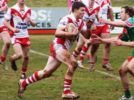 Liam Martin in action for the Temora Dragons in 2015. Credit: Facebook.