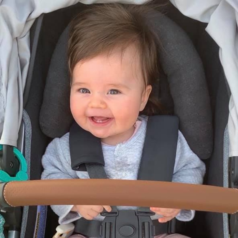 Audrey Mae – 6 mths old. Mum Helen Blazey: Our little IVF miracle; loved and wanted beyond measure … Audrey could not be more perfect – she was completely worth the wait!"