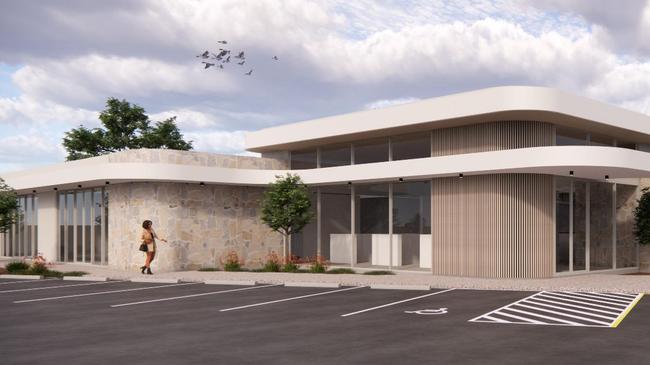 The proposed medical centre in Port Lincoln would contain a general practice and four tenancies for allied health services. Supplied,