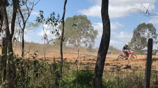 A Chuwar resident said that after a number of trees were cut down in the second half of last year, motocross tracks were visible from her bedroom window. Picture: Supplied