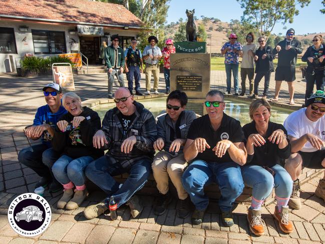 Day 1: Canberra to Hay – What a great way to see Australia. Photo: BOX RALLIES