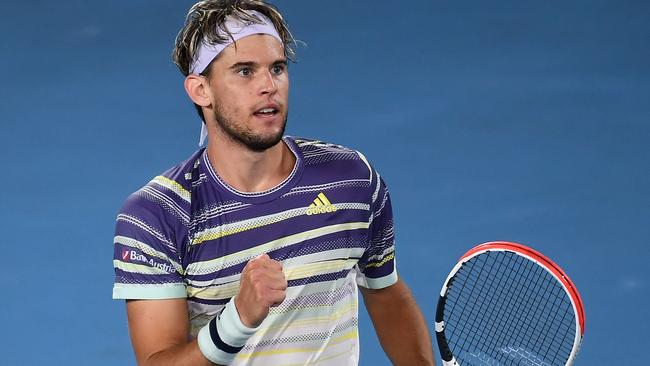 Thiem has taken down both Nadal and Zverev in recent rounds.