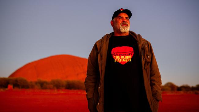 Anangu community leader Sammy Wilson. Picture: Ben Fry