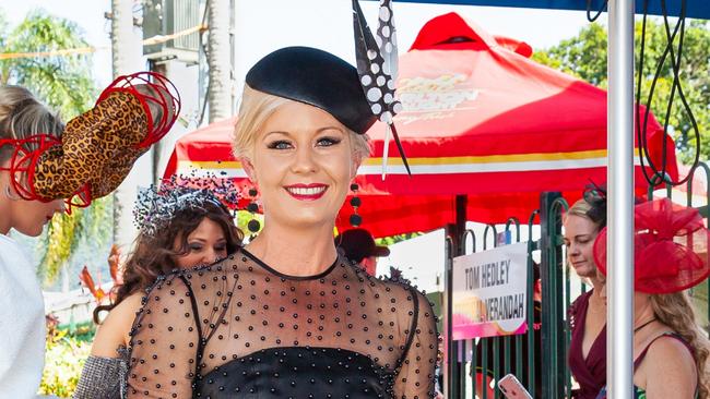 Kymberlee Cockrem of Malanda has won many prestigious sashes in Fashions on the Field competitions on the eastern seaboard. Picture: Heather York.