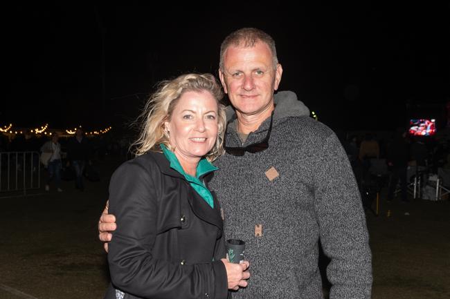 Lisa Martin and Damien Crowley at Legends on the Lawn at Harrup Park Country Club.Picture: Michaela Harlow
