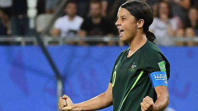 There’s just no stopping Sam Kerr at the moment.