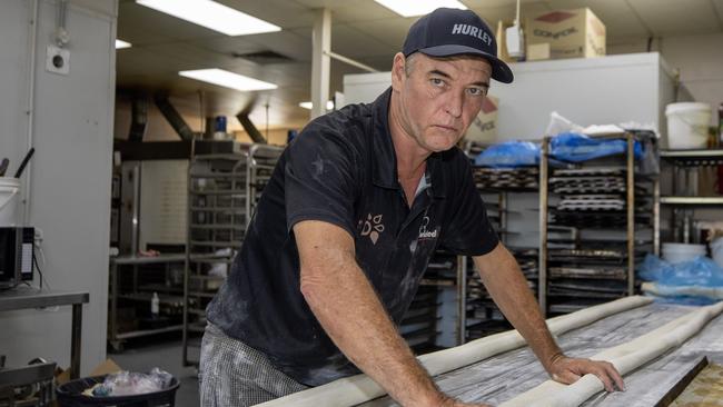 Alice Springs baker Darren Clark. Picture: Liam Mendes