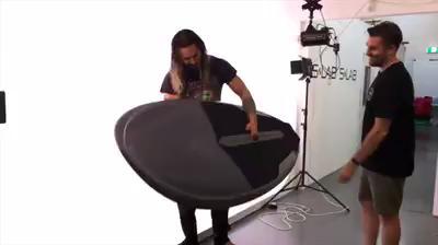 Jason Momoa's Gold Coast surfboard design