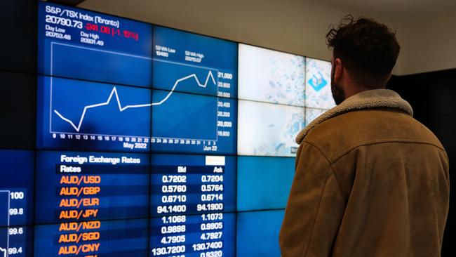 The ASX 200 soared on a positive day for traders. Picture Newswire/ Gaye Gerard.