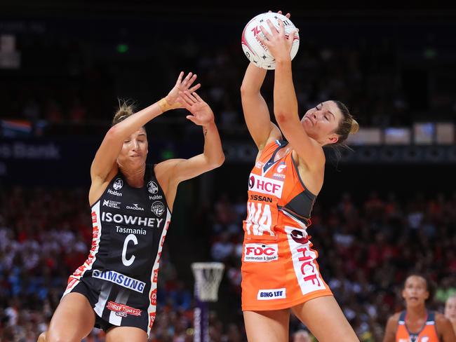 Taylah Davies in action against the Magpies in 2017. Picture: Brett Costello