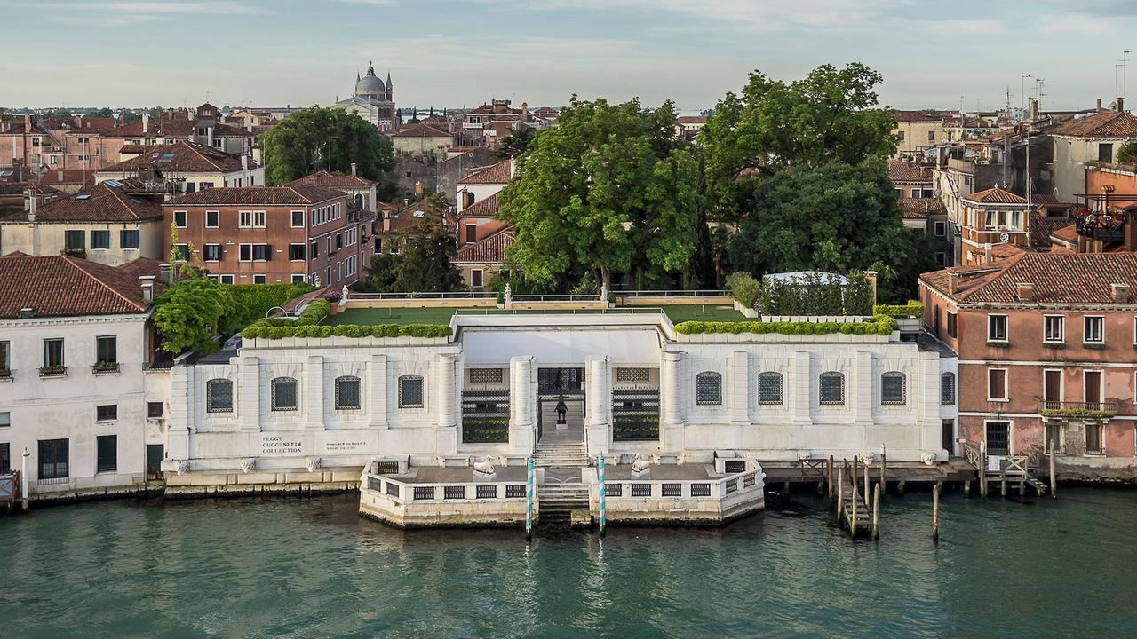 Peggy Guggenheim Collection on the Grand Canal in Venice.