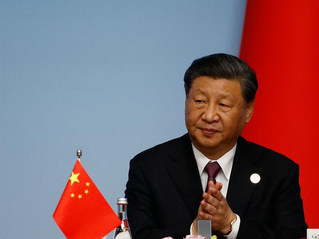 Chinese President Xi Jinping might have more than a wry smile if the US commits an act of grievous self-harm and defaults. Picture: AFP