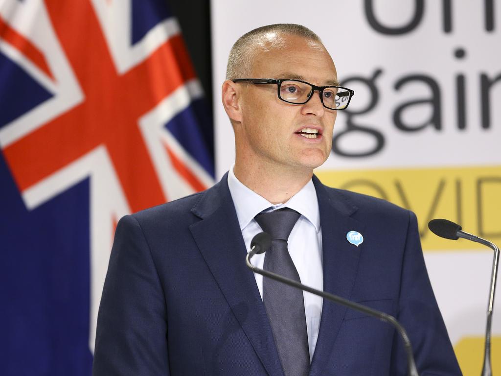 New Zealand Health Minister Dr David Clark has apologised for breaking lockdown rules. Picture: Hagen Hopkins/Getty Images