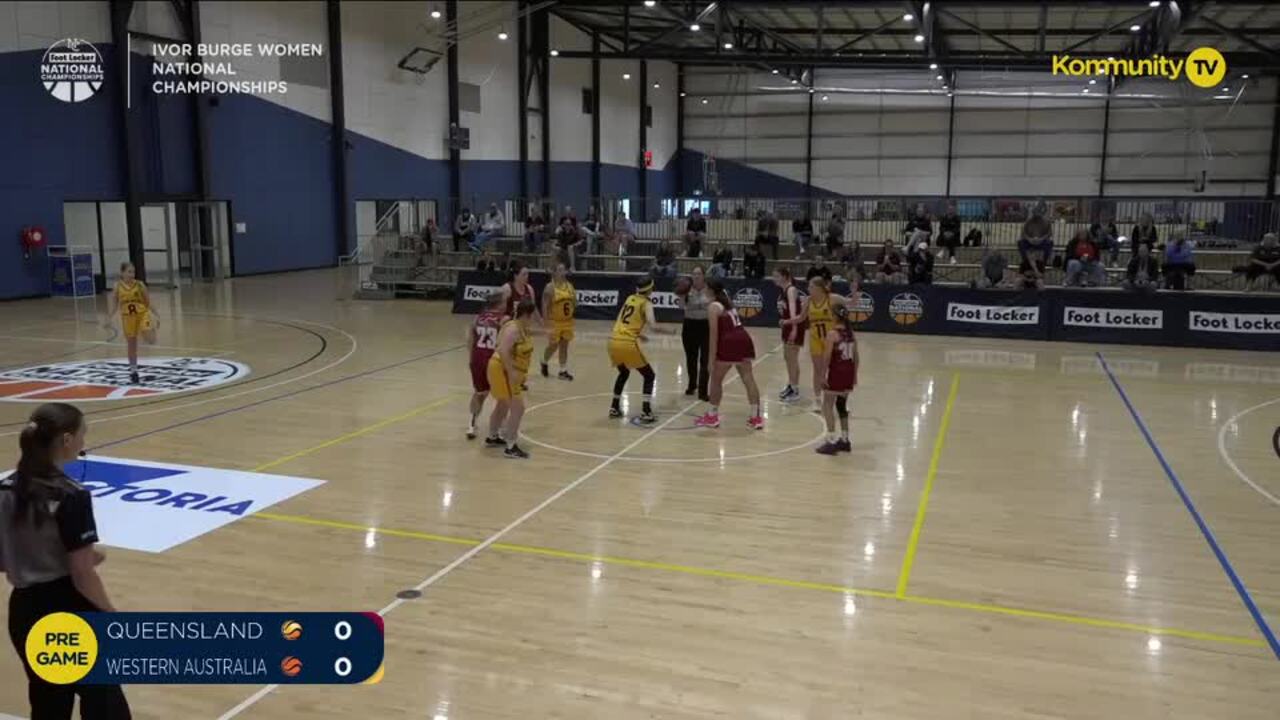 Replay: Queensland v Western Australia (Ivor Burge women) - 2025 Basketball Australia U20's & Ivor Burge National Championships Day 4