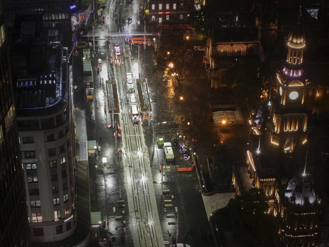 A tram rolls into Town Hall in Sydney CBD on June 24, 2019. Picture: Supplied