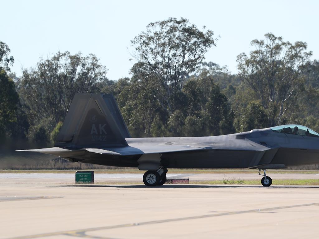 The Royal Australian Air Force (RAAF) will start flying alongside United States Air Force (USAF) aircraft : F/A-18F Super Hornet, EA-18G Growler, F/A-18 Classic Hornet, E-7A Wedgetail, and USAF F-22 Raptor Aircraft launches to be filmed from 10:00am Interviews will be available with Group Captain Stephen Chappell, RAAF Commander of the Amberley-based Australian-US Task Unit for the exercise and Captain 'Yak' Nazarek, USAF 90th Fighter Squadron.