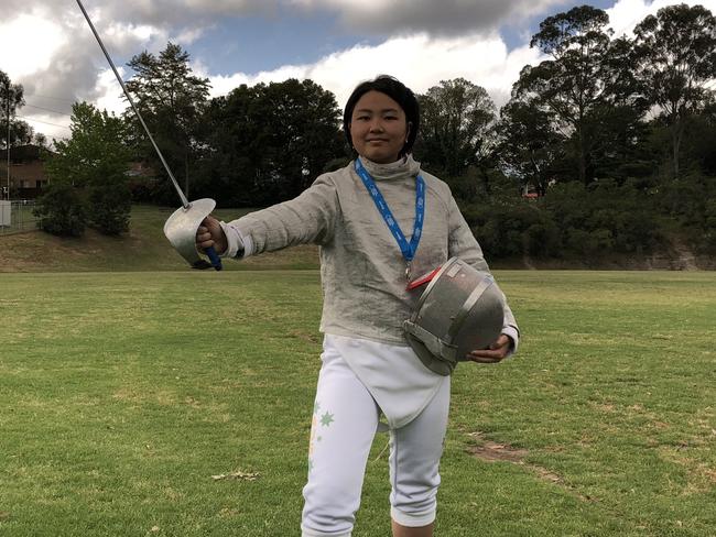 Wenhan Shen was named the Hornsby Advocate's Junior Sports Star for 2019.