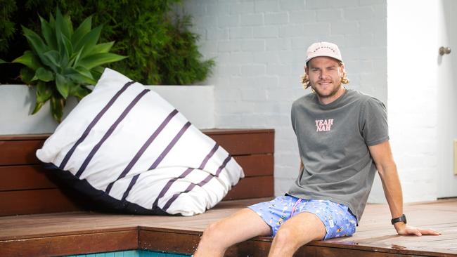 Former AFL star Jack Watts is selling his Edithvale townhouse. Picture: Mark Stewart.