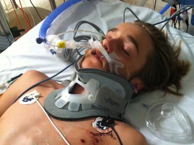 Ryan Meuleman was 15 when he was struck by the Andrews family SUV.