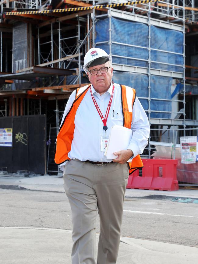 NSW Building Commissioner David Chandler. Picture: Tim Hunter.