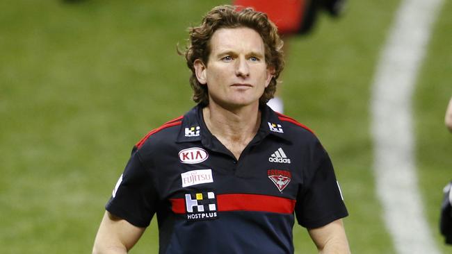 Former Essendon coach James Hird has reportedly been offered a job from Fremantle. Picture: Michael Klein