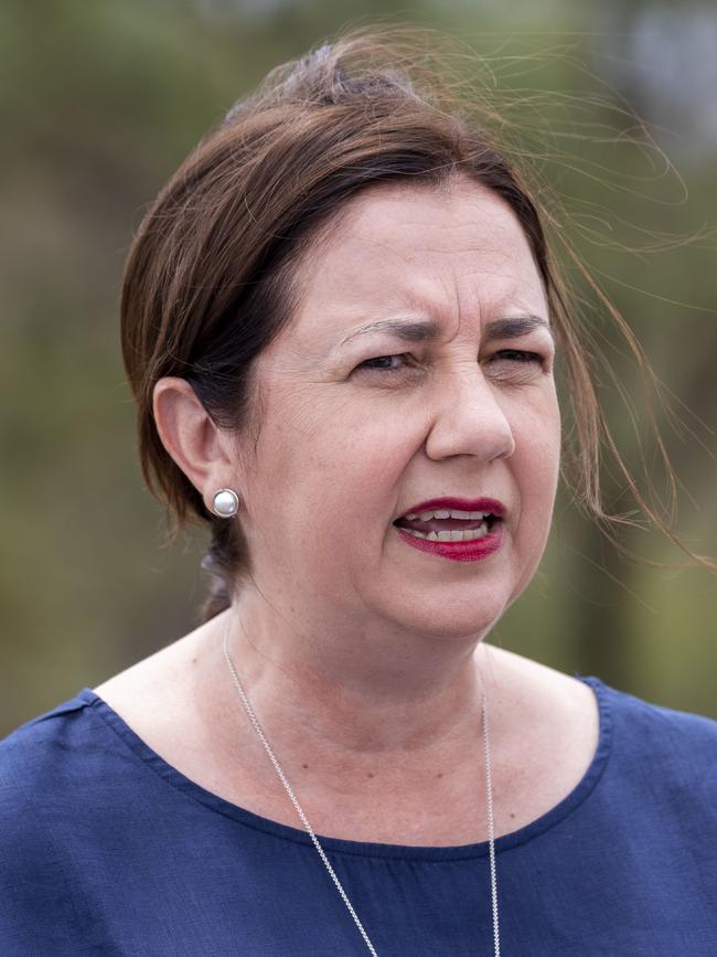 Premier Annastacia Palaszczuk. Picture: AAP Image/Glenn Hunt