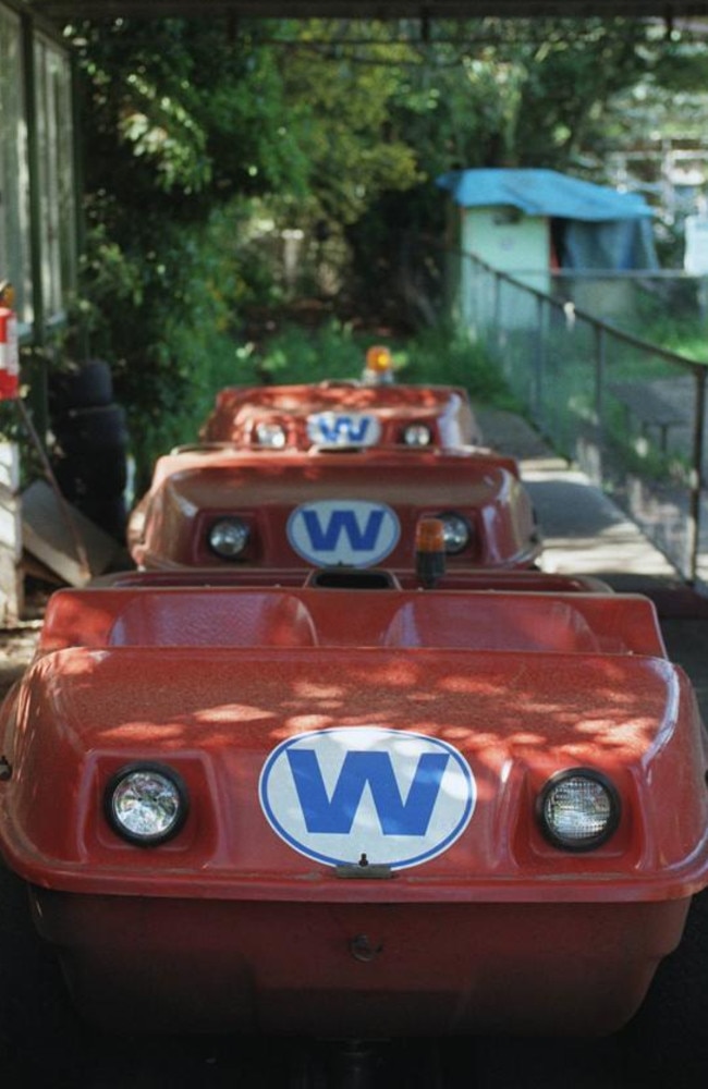 A ride at Wobbie’s World in Melbourne. Picture: News Corp Australia 