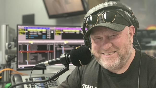 Dave Peters moved to Mackay from Sydney via Alice Springs and says he's found a home in the sugar city and on air with his mate and co-host Jay Shipston. Picture: Contributed