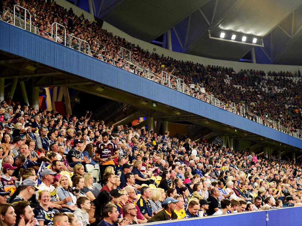 The crowd looks so good when it’s packed out in Townsville.