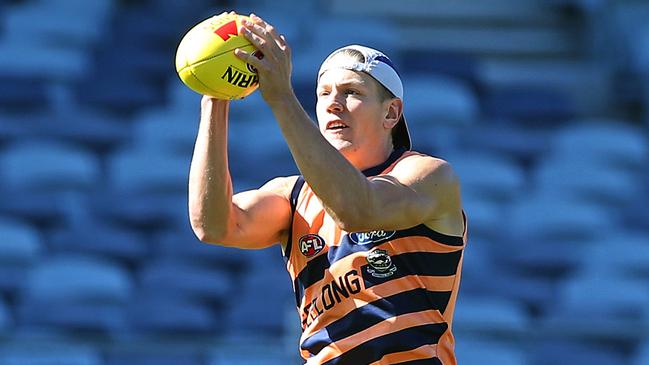 Rhys Stanley trumped Collingwood ruckman Brodie Grundy in Round 1. Picture: Alison Wynd