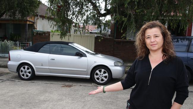 Katrina Gulabovski does not like silver astra very much. Picture: Craig Wilson