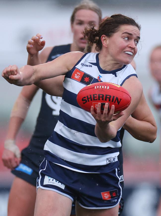 Meg McDonald looks for an option. Picture: Daniel Pockett/Getty Images.