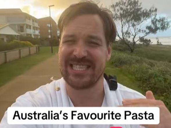 Canadian man in Australia recording a video