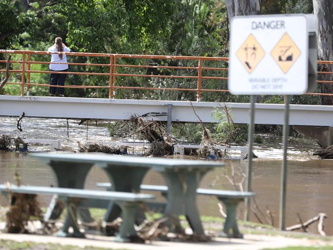 Flood waters have receded in Euroa. Picture: Alex Coppel