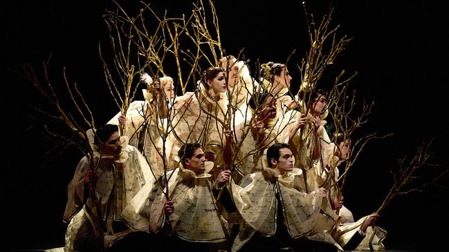 A scene from Oscar, the Australian Ballet production on the life of Irish poet and playwright Oscar Wilde, helmed by MJ: The Musical director Christopher Wheeldon. Picture: Christopher Rodgers-Wilson